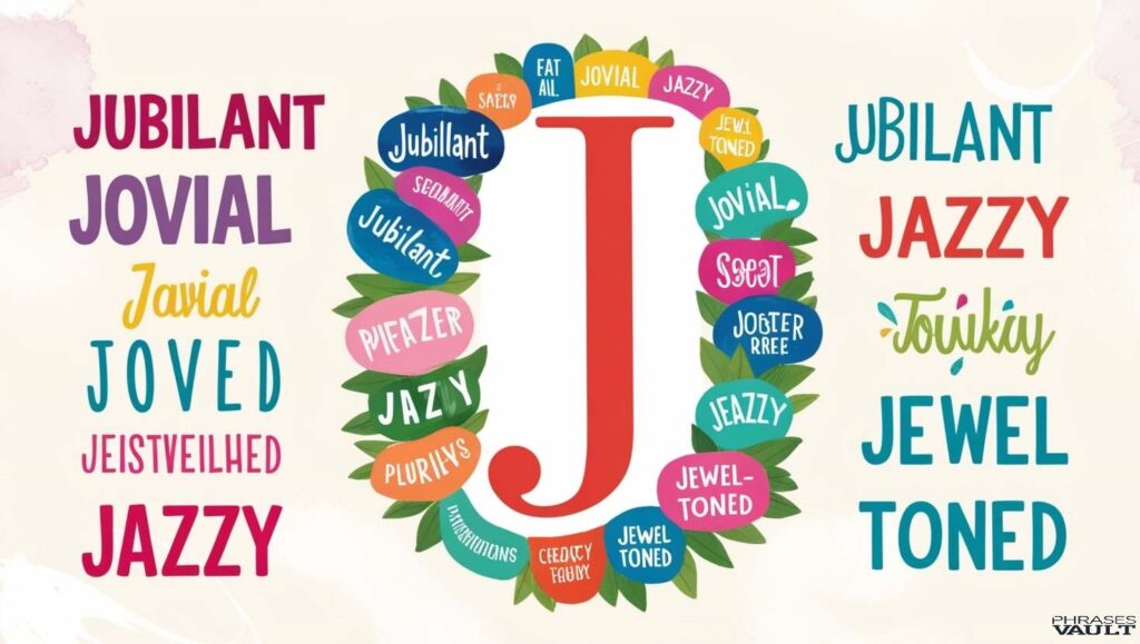 Adjectives For J